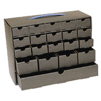 Cabinet, ESD,20  Drawer Protektive Pak
